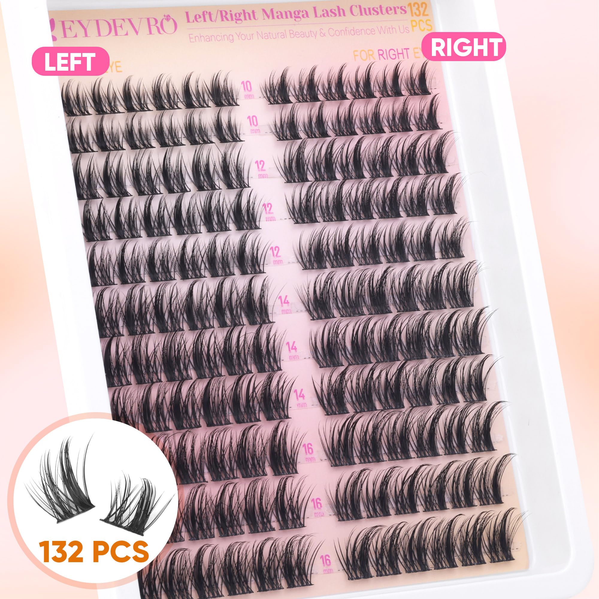 EYDEVRO precision tweezers and brushes help precise, mess-free application