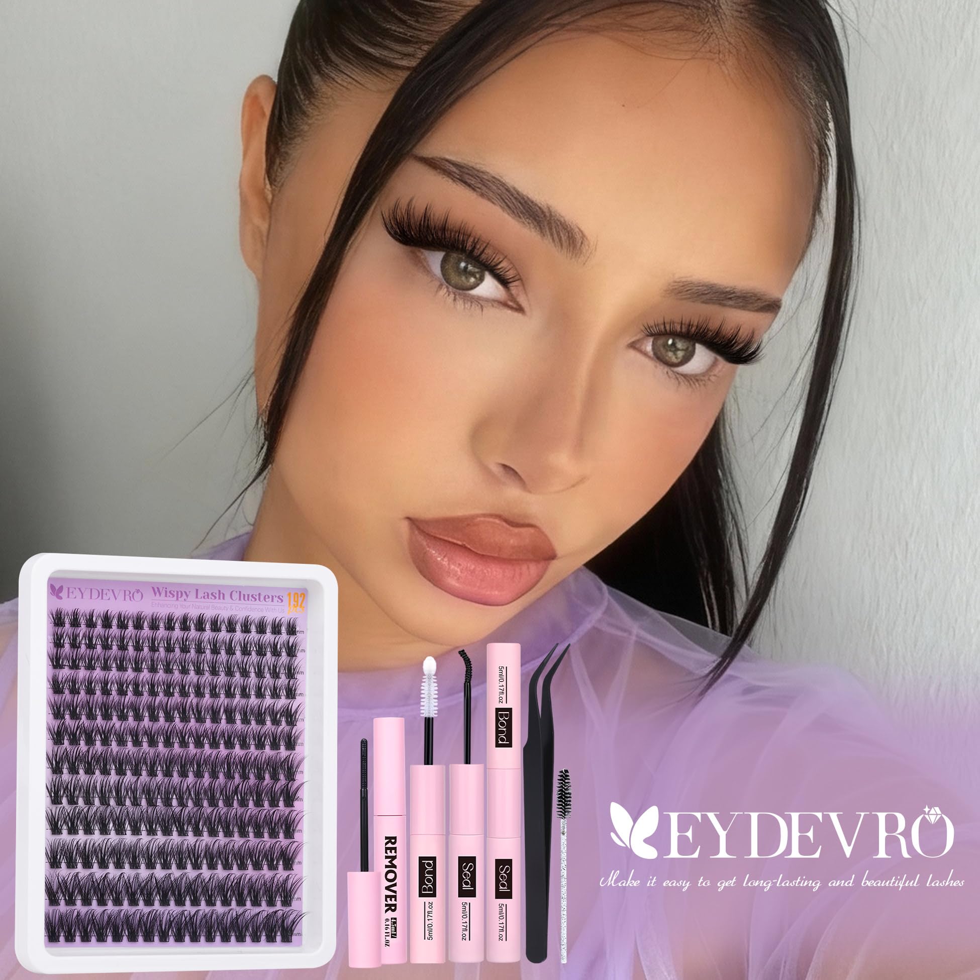 EYDEVRO Precision tweezers for precise lash placement