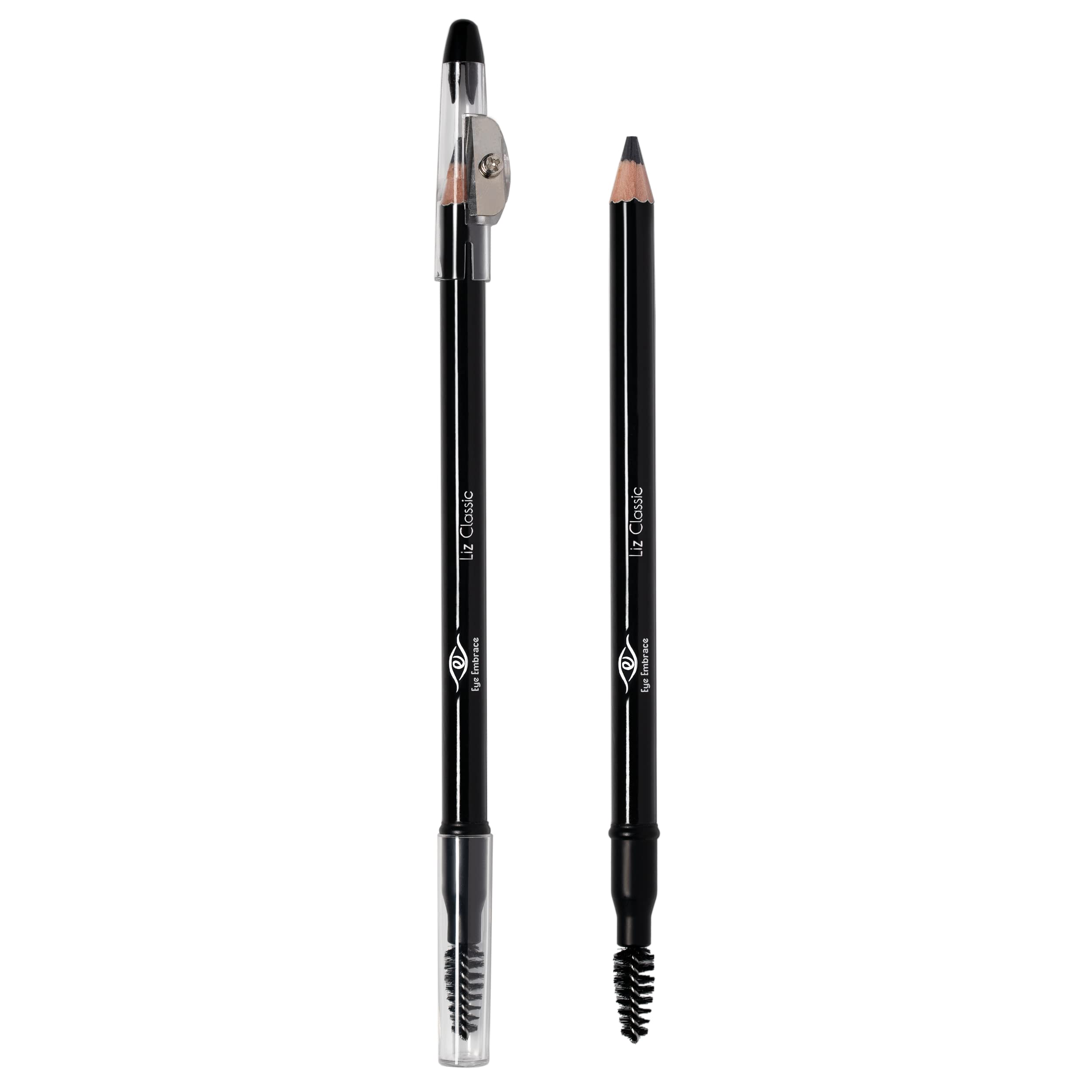 Eye Embrace Liz Classic waterproof formula swatch displaying long-wear brow hold.