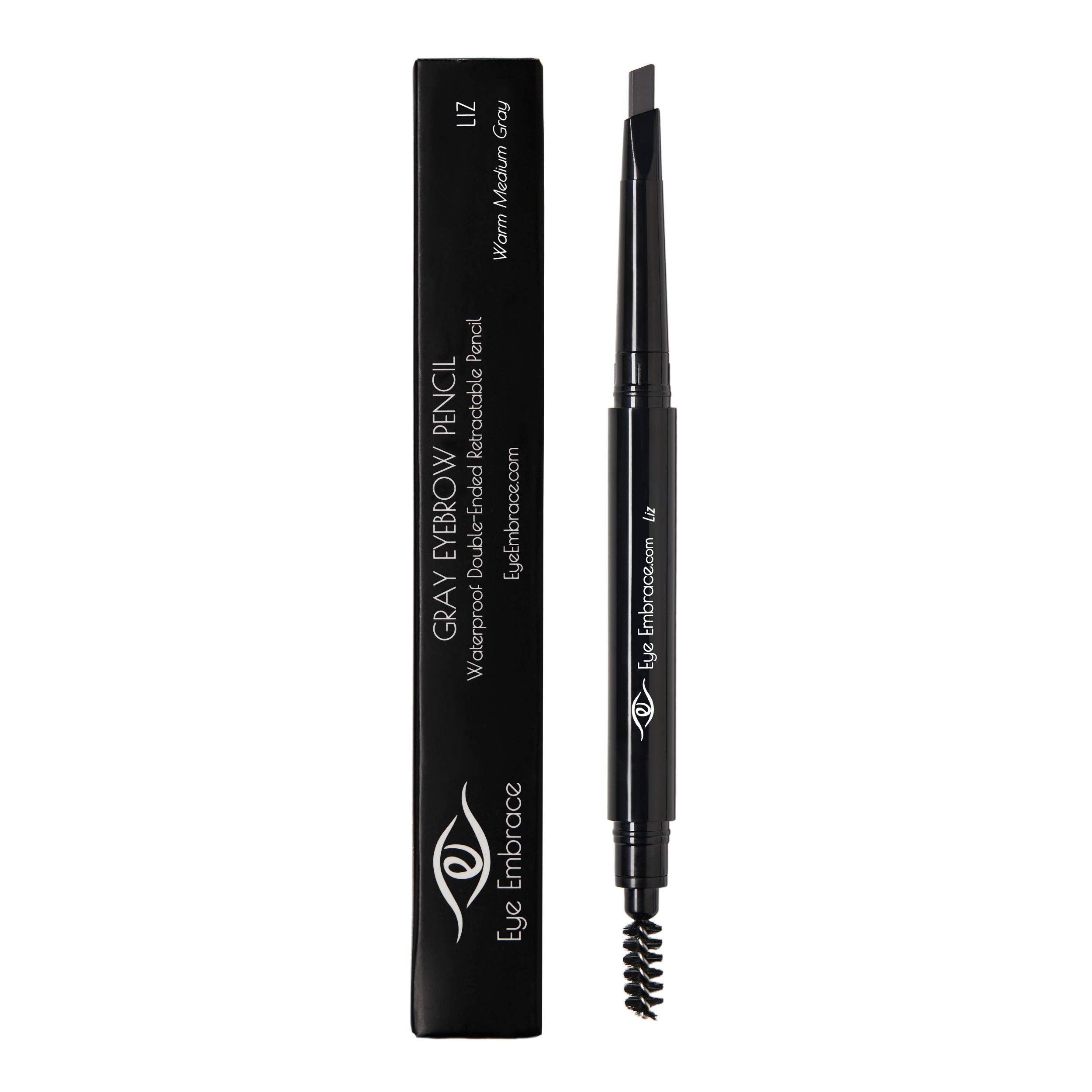 Eye Embrace Liz waterproof formula keeps brows in place all day.