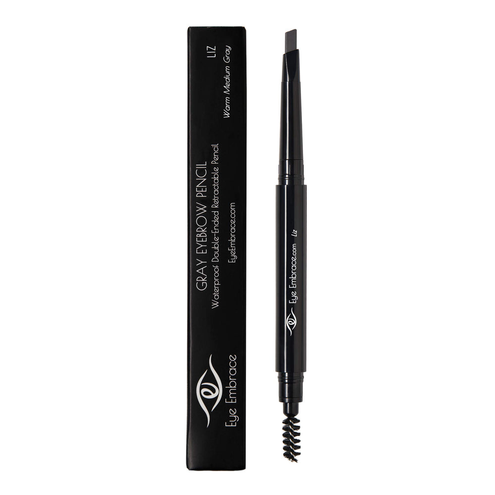 Eye Embrace Liz waterproof formula keeps brows in place all day.