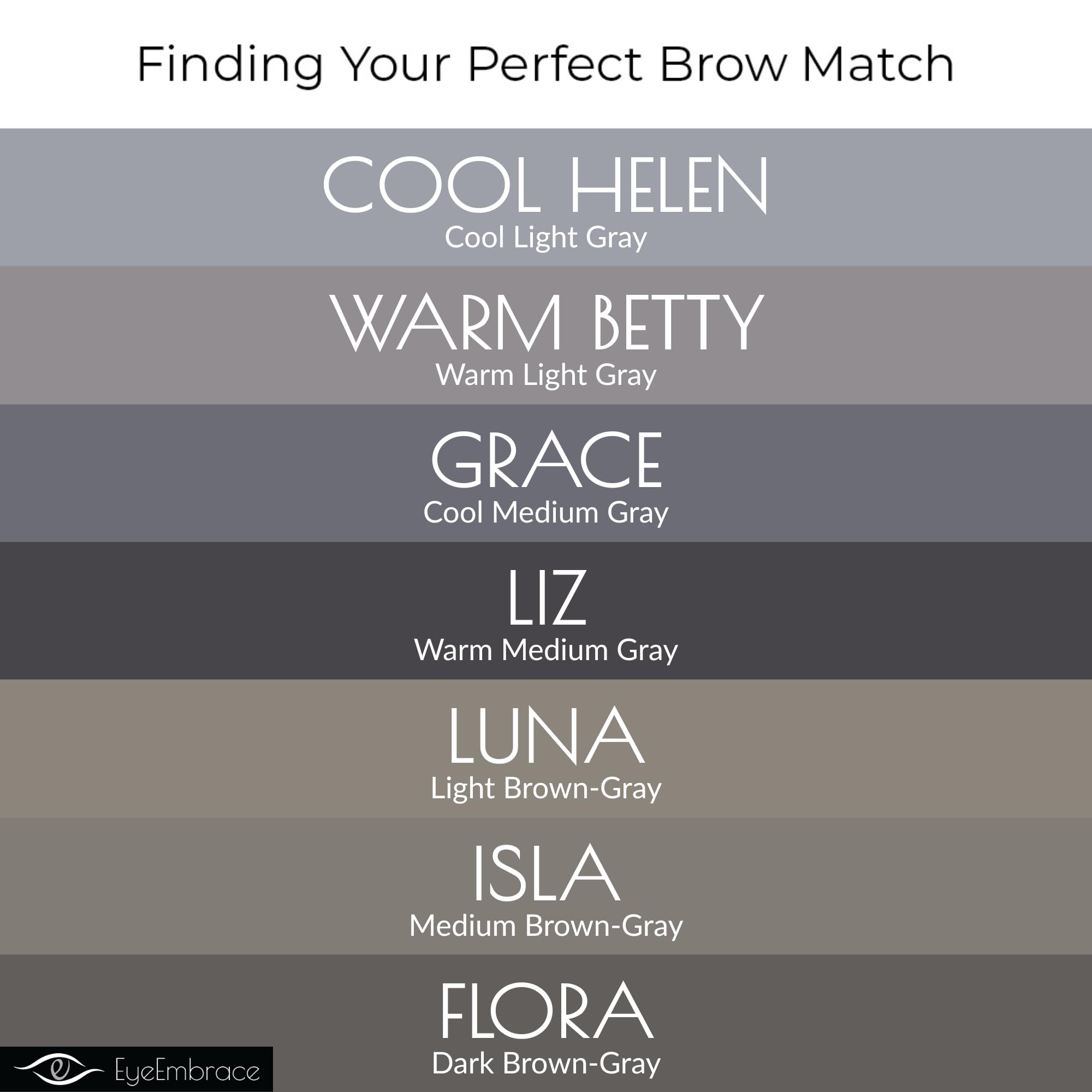 Eye Embrace Luna waterproof formula for all-day wear.