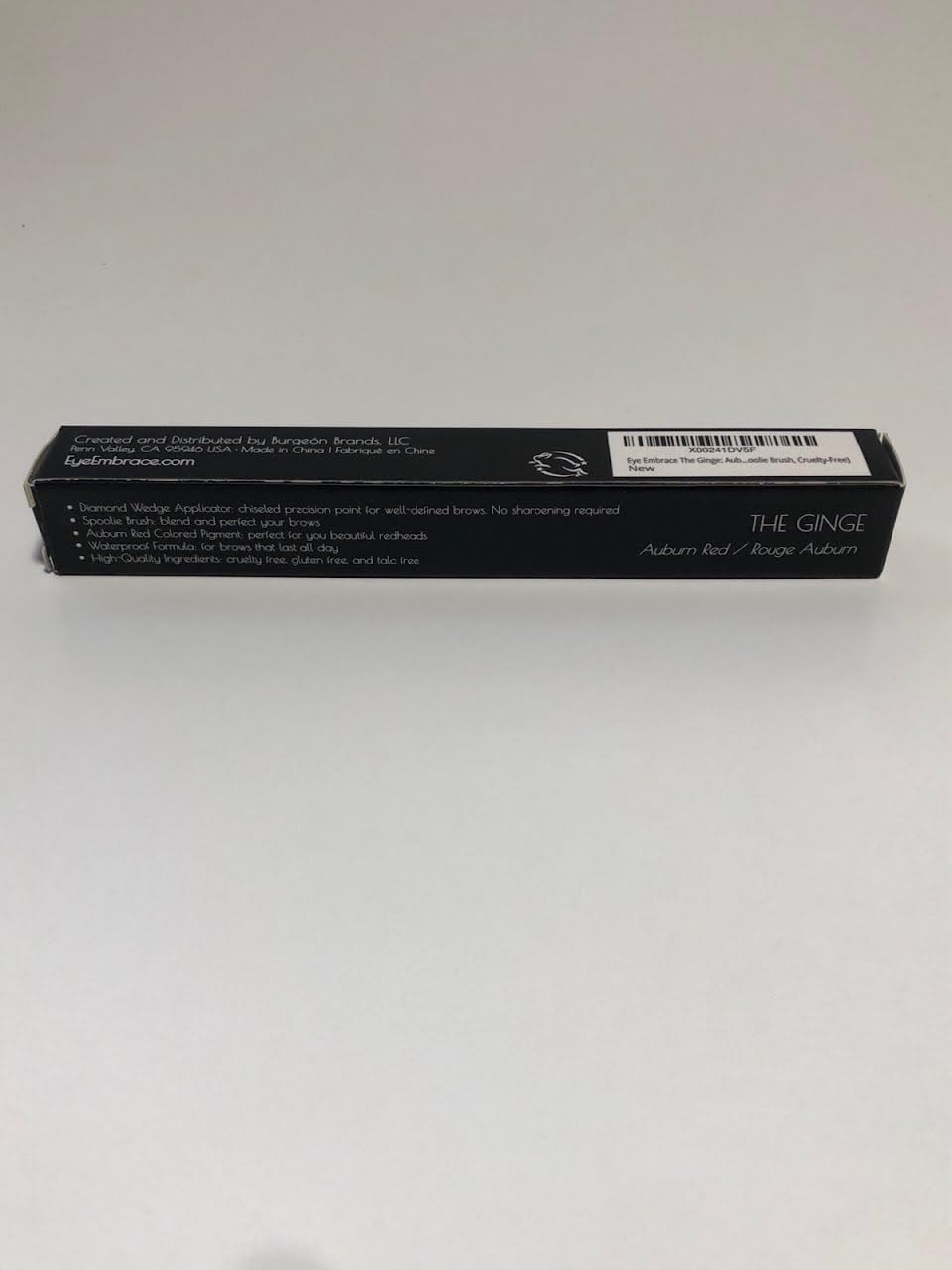 Eye Embrace The Ginge dual-ended brow pencil for control and blending