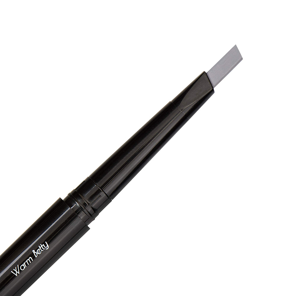 Eye Embrace Warm Betty light gray pencil with angle tip for precise brow definition.