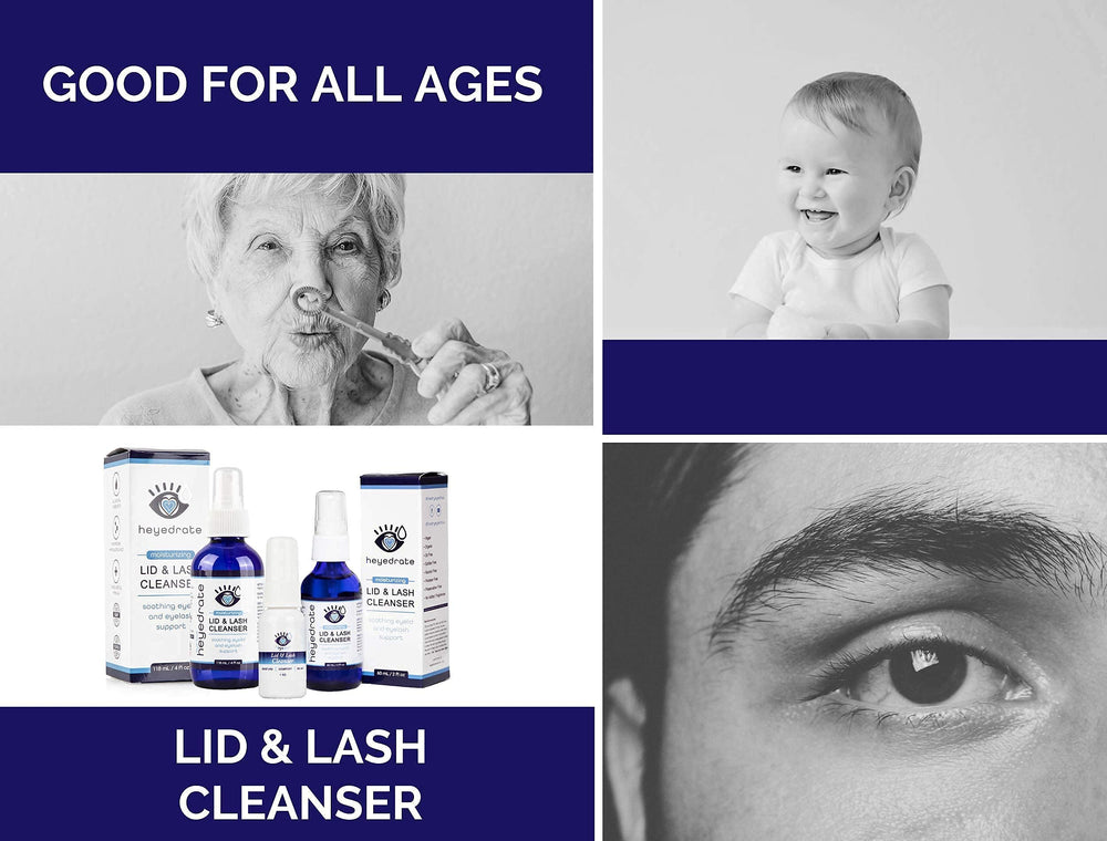 Eye Love Lid and Lash Cleanser packaging and label view