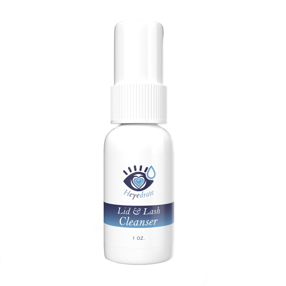 Eye Love Lid and Lash Cleanser bottle front for gentle eye care