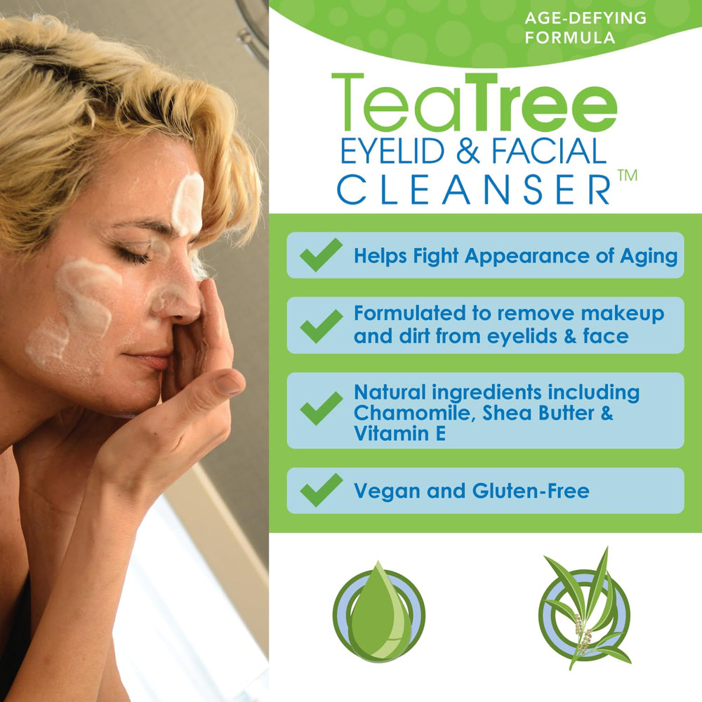 EyeEco Face cleanse application demonstrates versatile daily skincare routine.