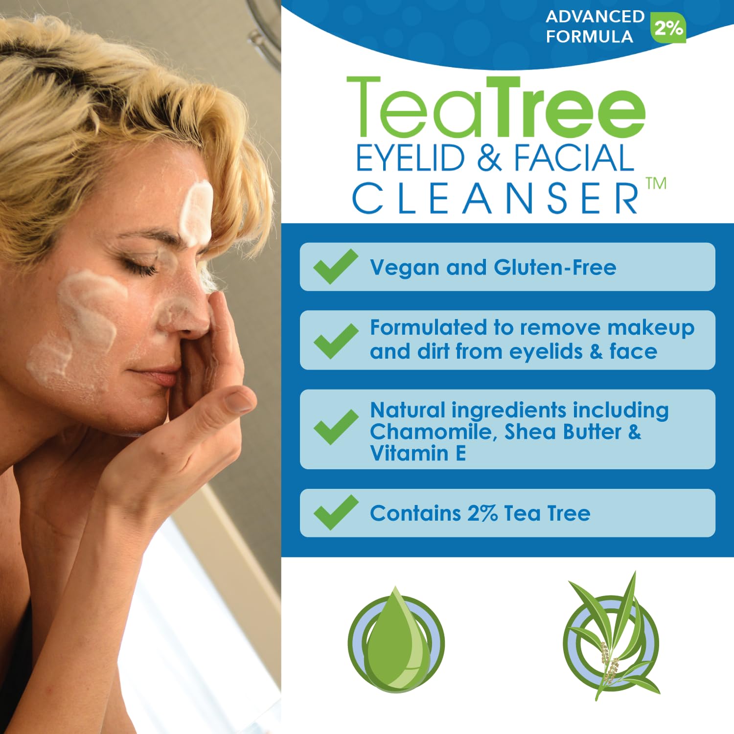 EyeEco makeup removal demonstration with gentle cleansing.