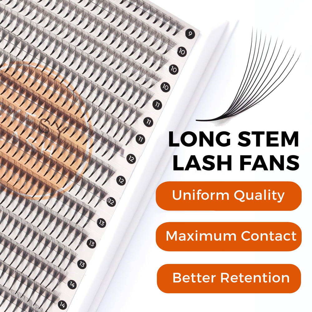 D curl shape lifts lashes for an open-eyed effect.