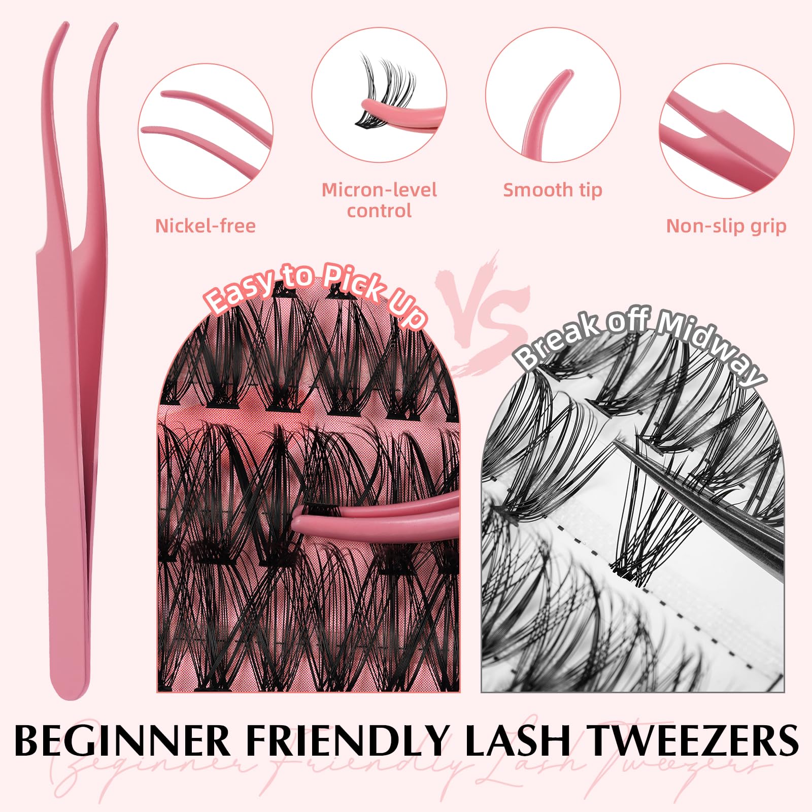 Eyevis mascara brushes pack included for precise application and separation.