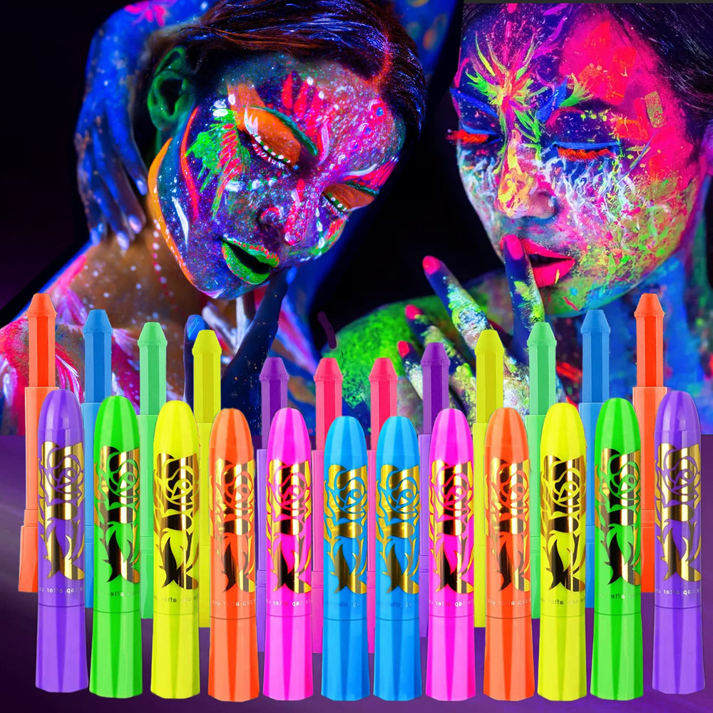 eyigylyo glow face paint packaging showcases easy party setup