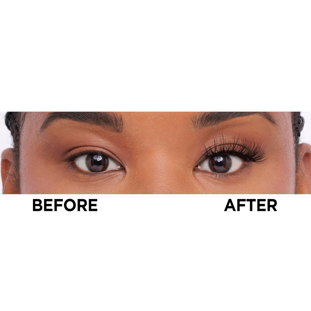 Eylure Luxe Faux Mink glue included ensures secure all-day wear