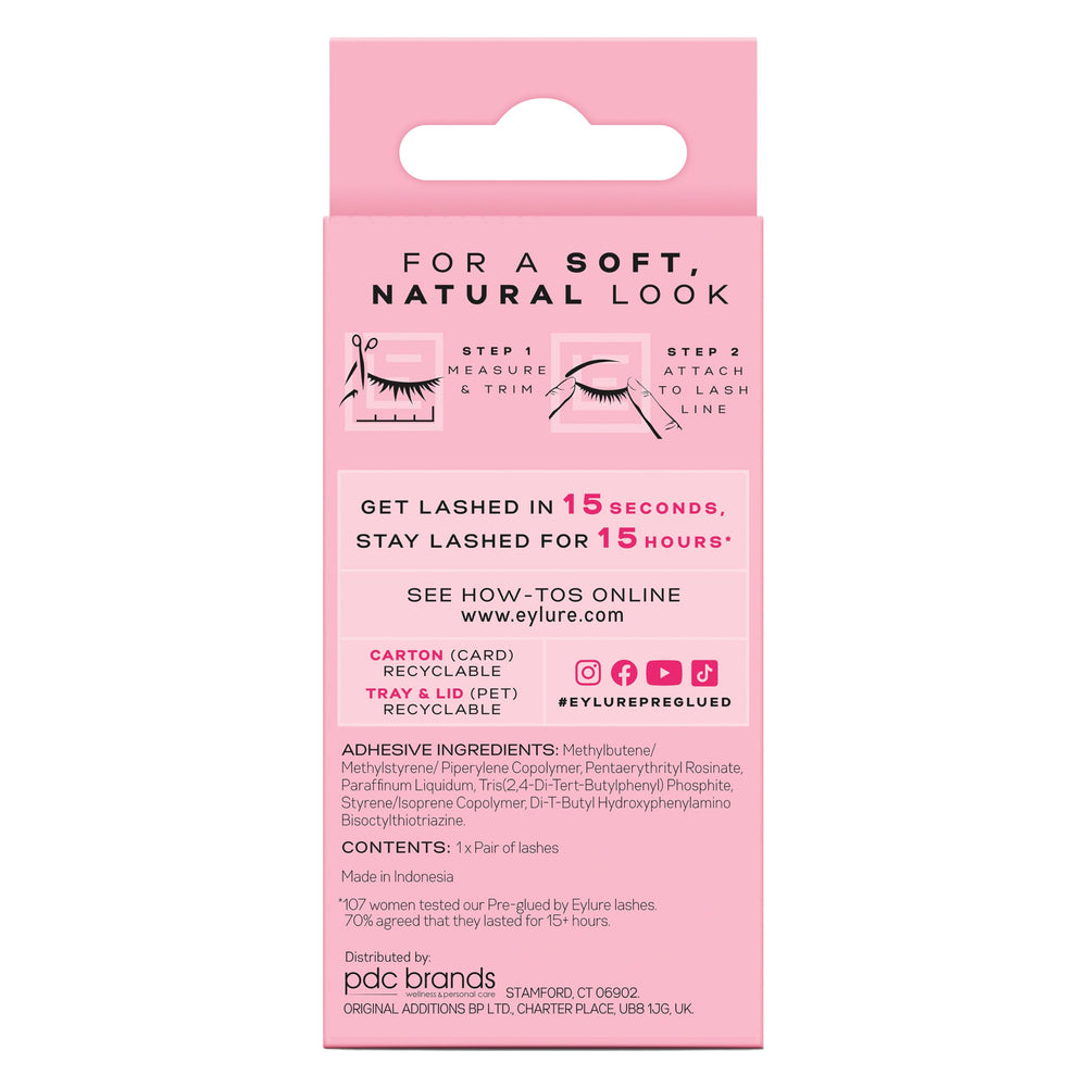 Eylure 003 lashes ideal for desk-to-dancefloor looks