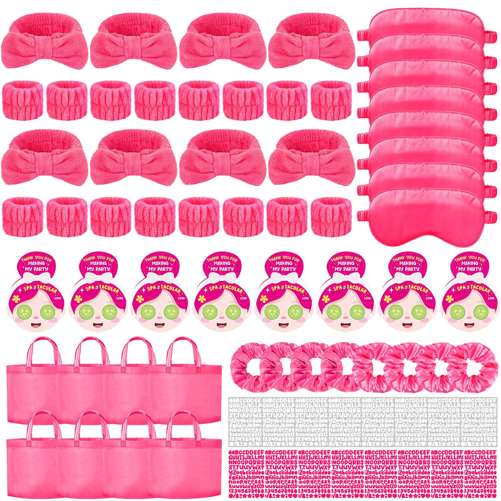 EYNDYN Rose-Red headbands offer soft comfort for a chic sleepover look