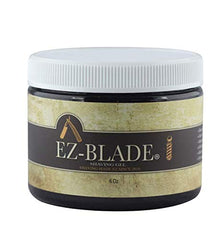EZ BLADE shaving gel with clear non-foaming formula for smooth waterless shaving.