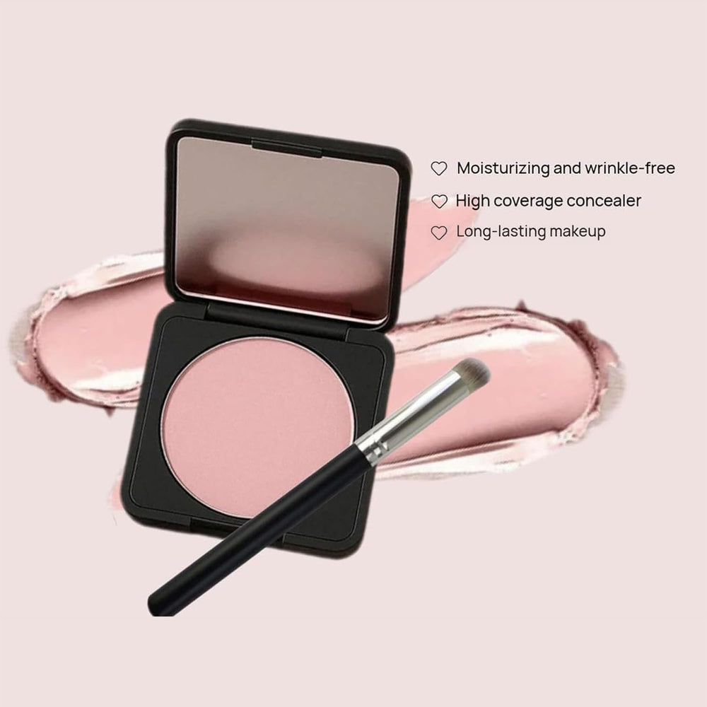 EZBNG Luminance formula hydrates delicate skin for comfortable, dewy under-eye wear.