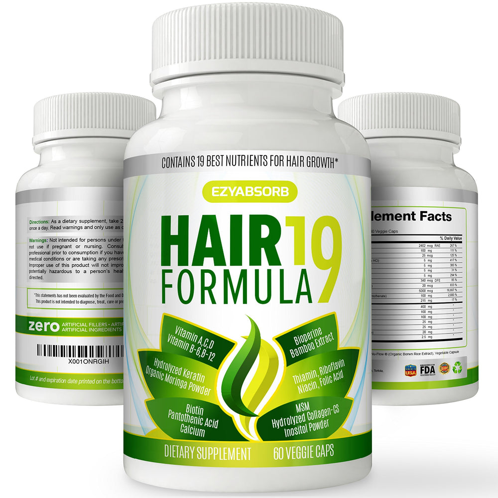 Diet-friendly daily use for steady hair support