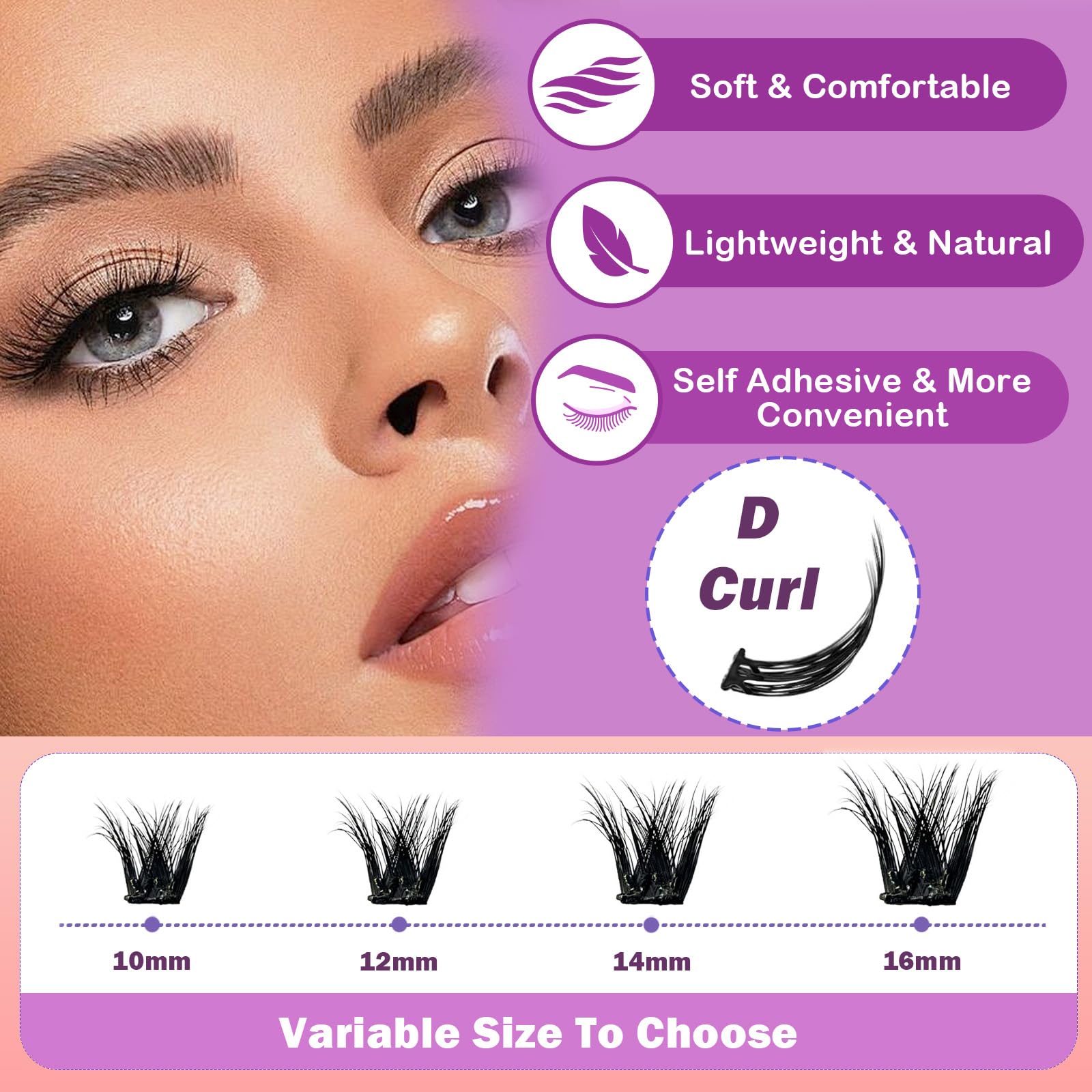 Fabblosslashes adhesive-strip detail emphasizes root coverage for secure fit.
