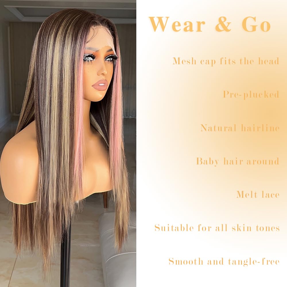 FABÉLLE glueless mesh cap with natural lace for an easy, secure fit.