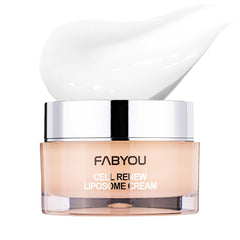 FABYOU Cell Renew Liposome Cream bottle highlights deep hydration and anti-aging potential.