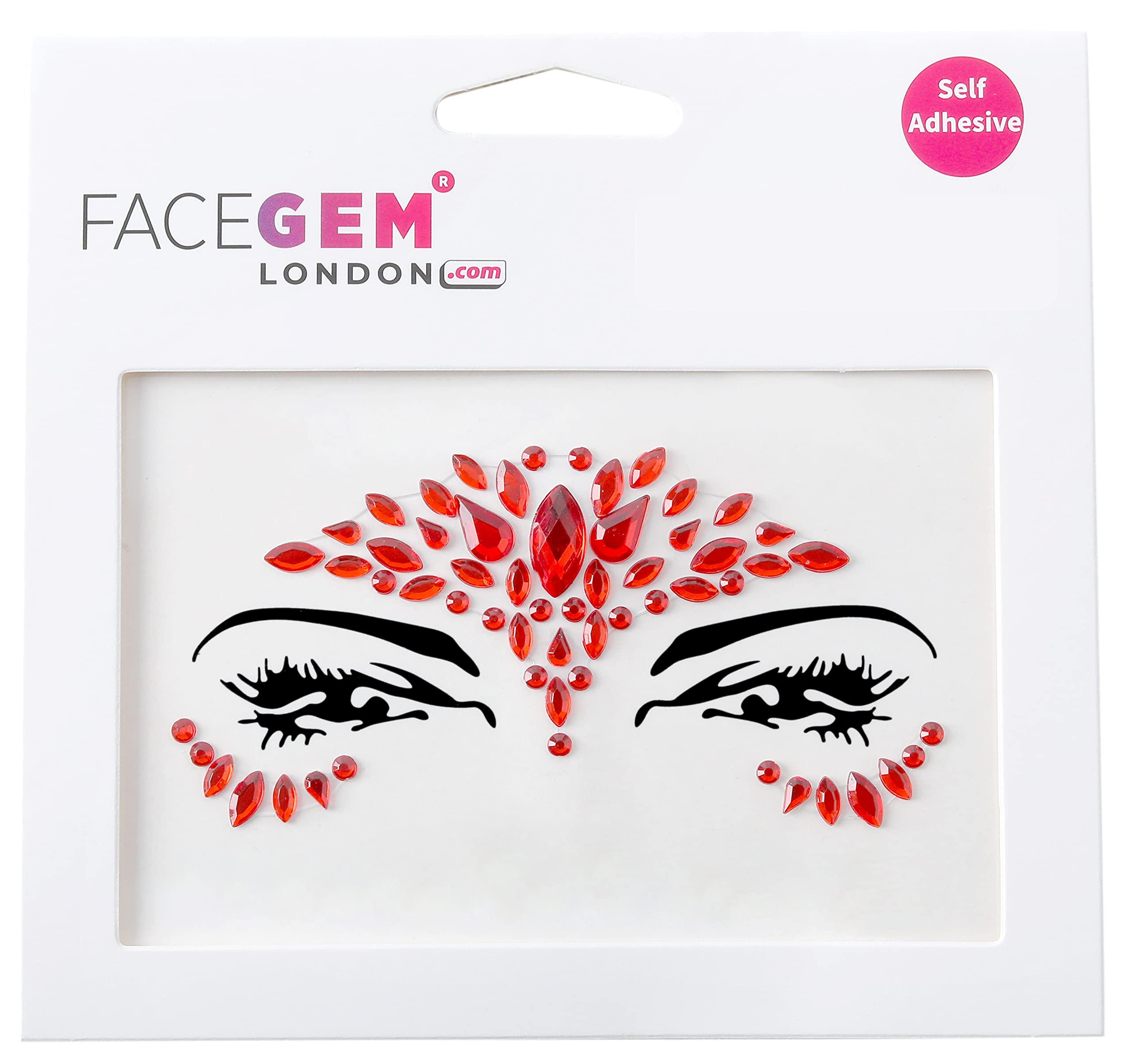 FACEGEM LONDON body and nail-ready gems demonstrate versatile cosmetic use