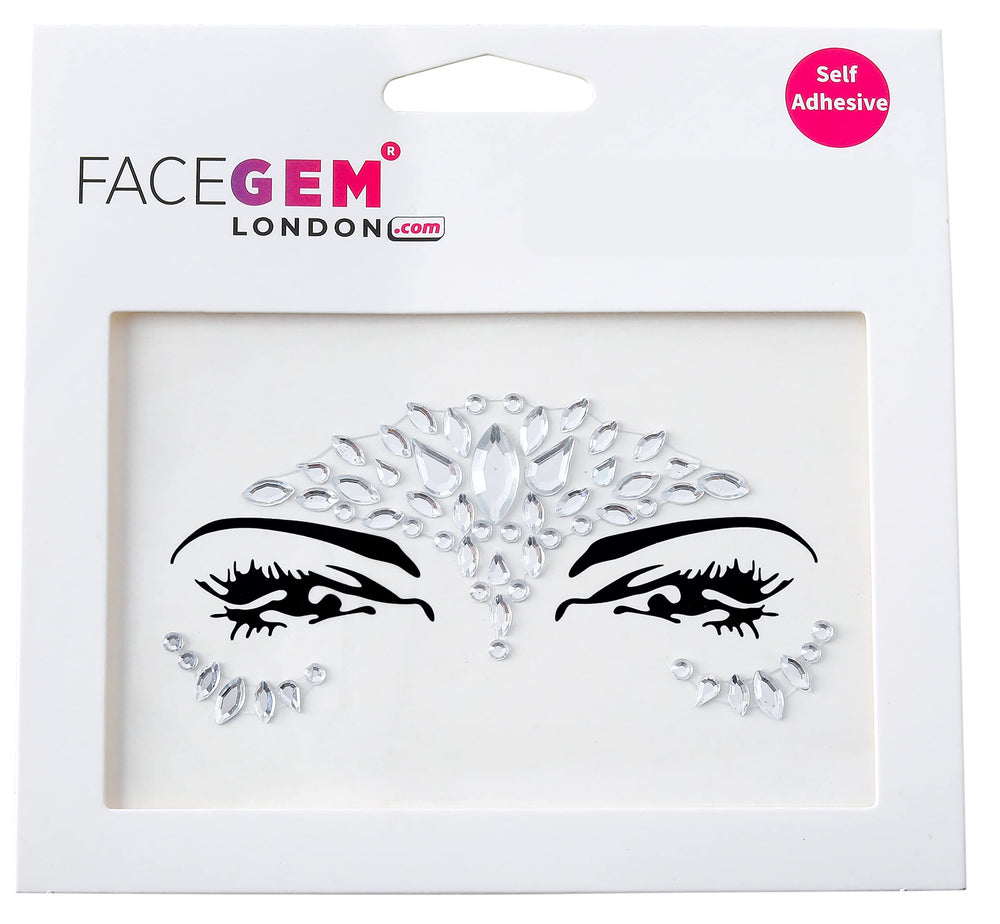 FACEGEM LONDON easy peel sticker application supports quick glam upgrades