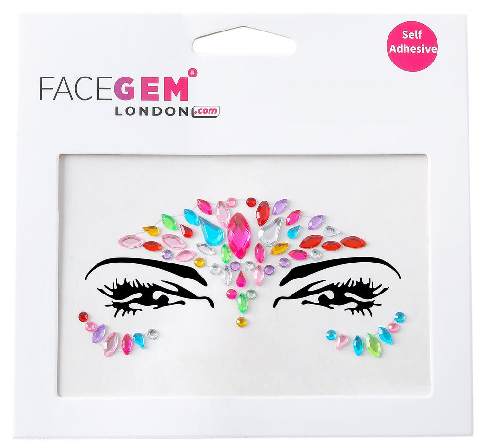 FACEGEM LONDON packaging random-designs highlights variety for creative looks