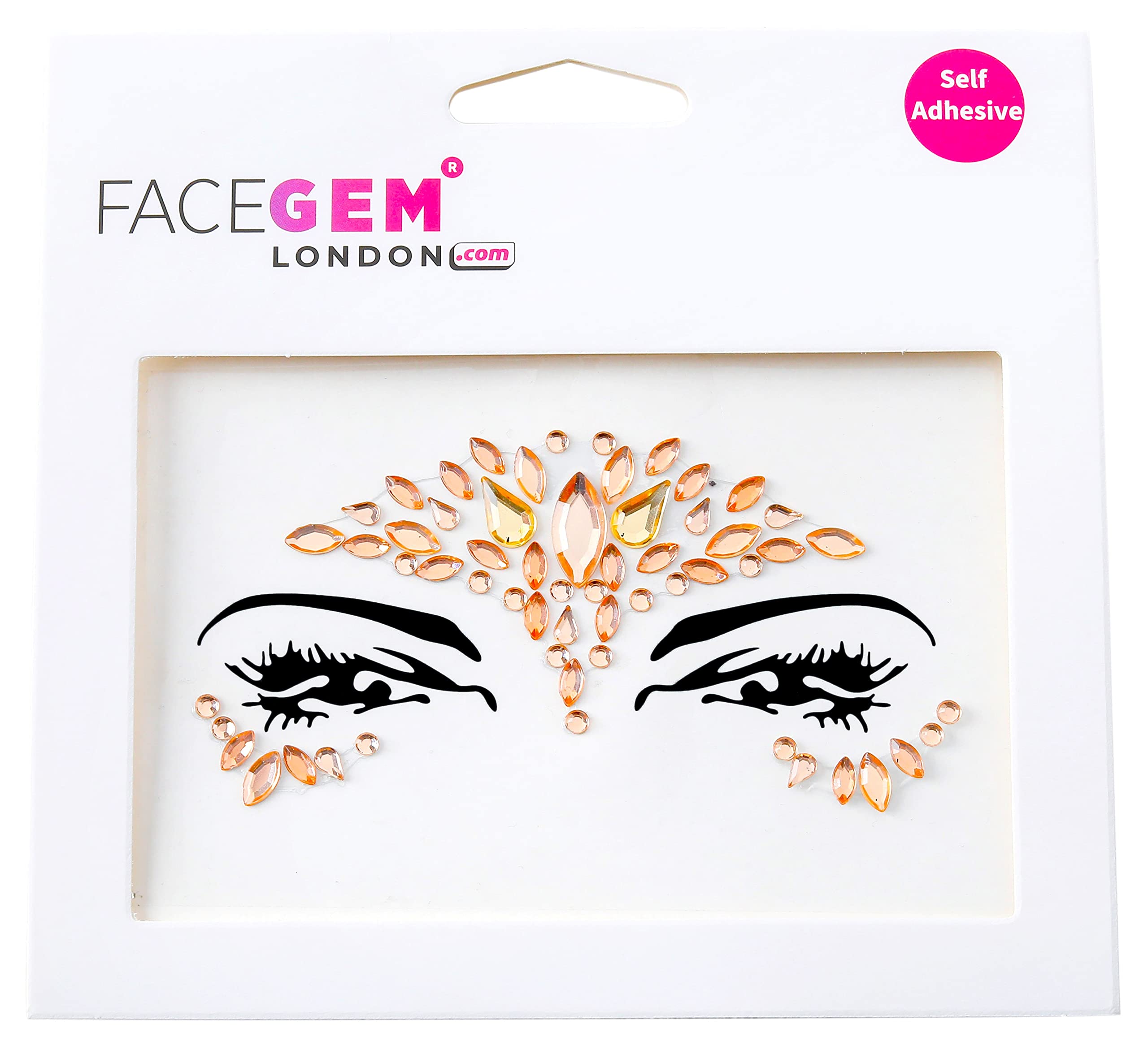 FACEGEM LONDON party glitter on skin delivers instant sparkle