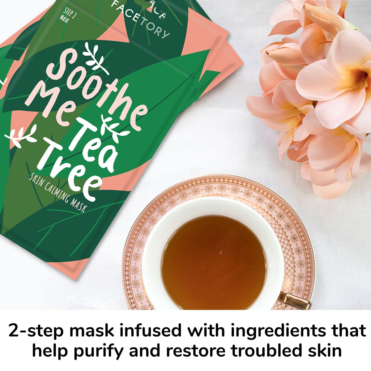 Facetory 5-pack packaging for convenient self-care routine