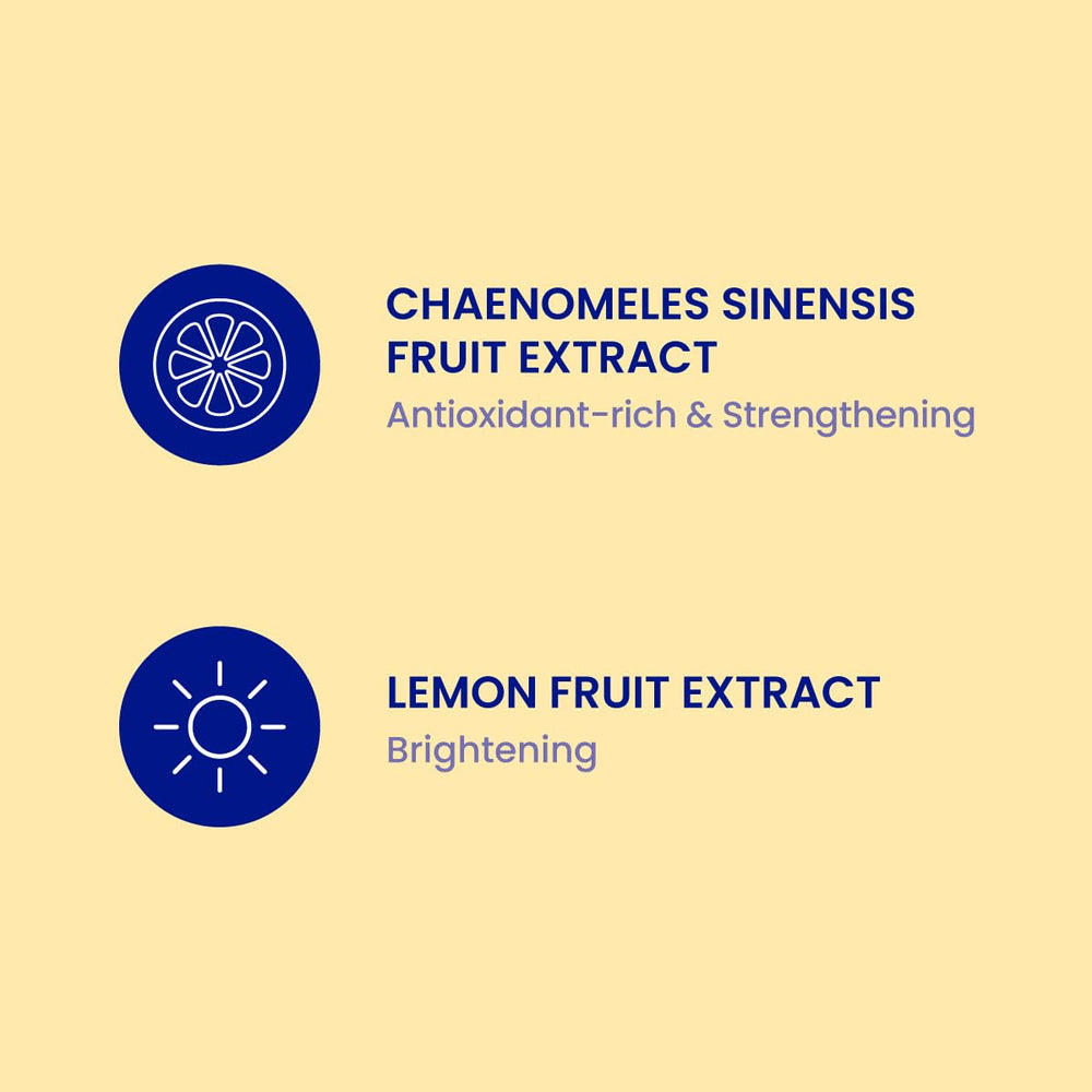 Facetory chaenomeles sinensis extract supports a healthy skin barrier