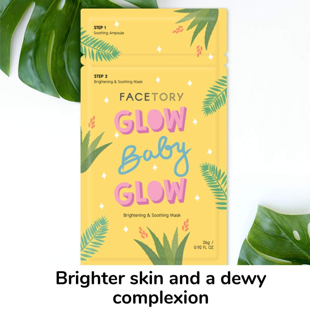 FACETORY Hydrating essence drenched sheet locks in moisture and glow.
