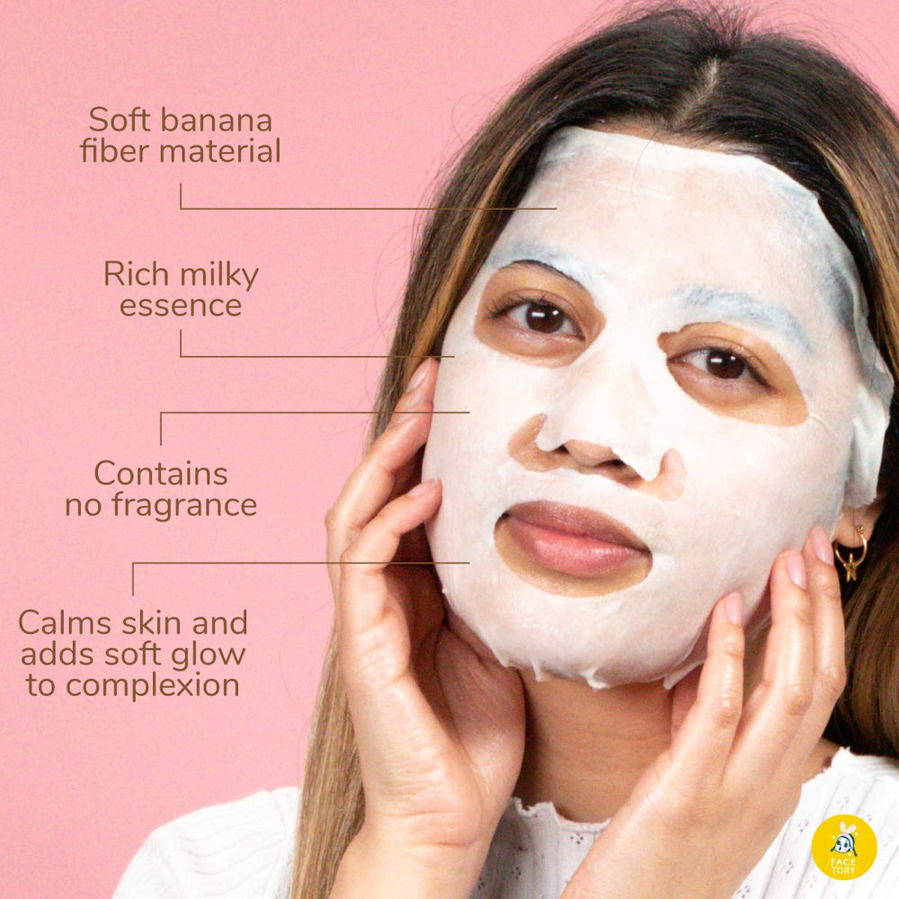 FACETORY Milky Essence absorbs quickly for lasting moisture