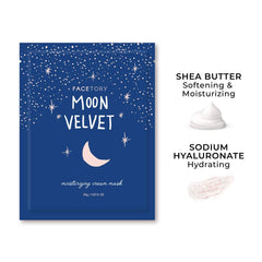 Milky essence ready for Moon Velvet mask application.
