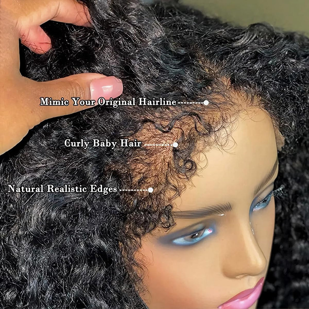 FACMOOD pre plucked baby hair creates a believable natural look