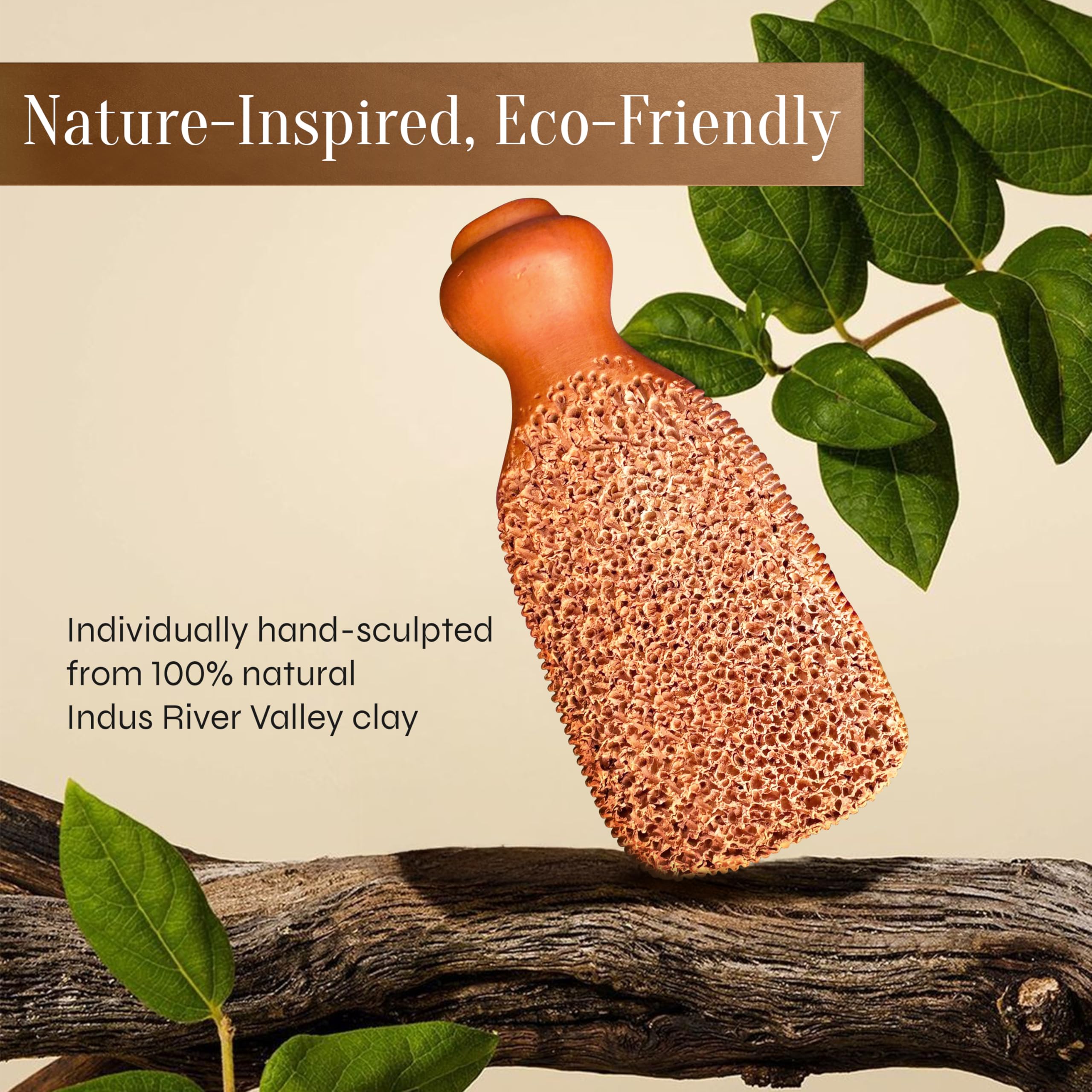 FACON terra cotta pumice stone ideal after soaking