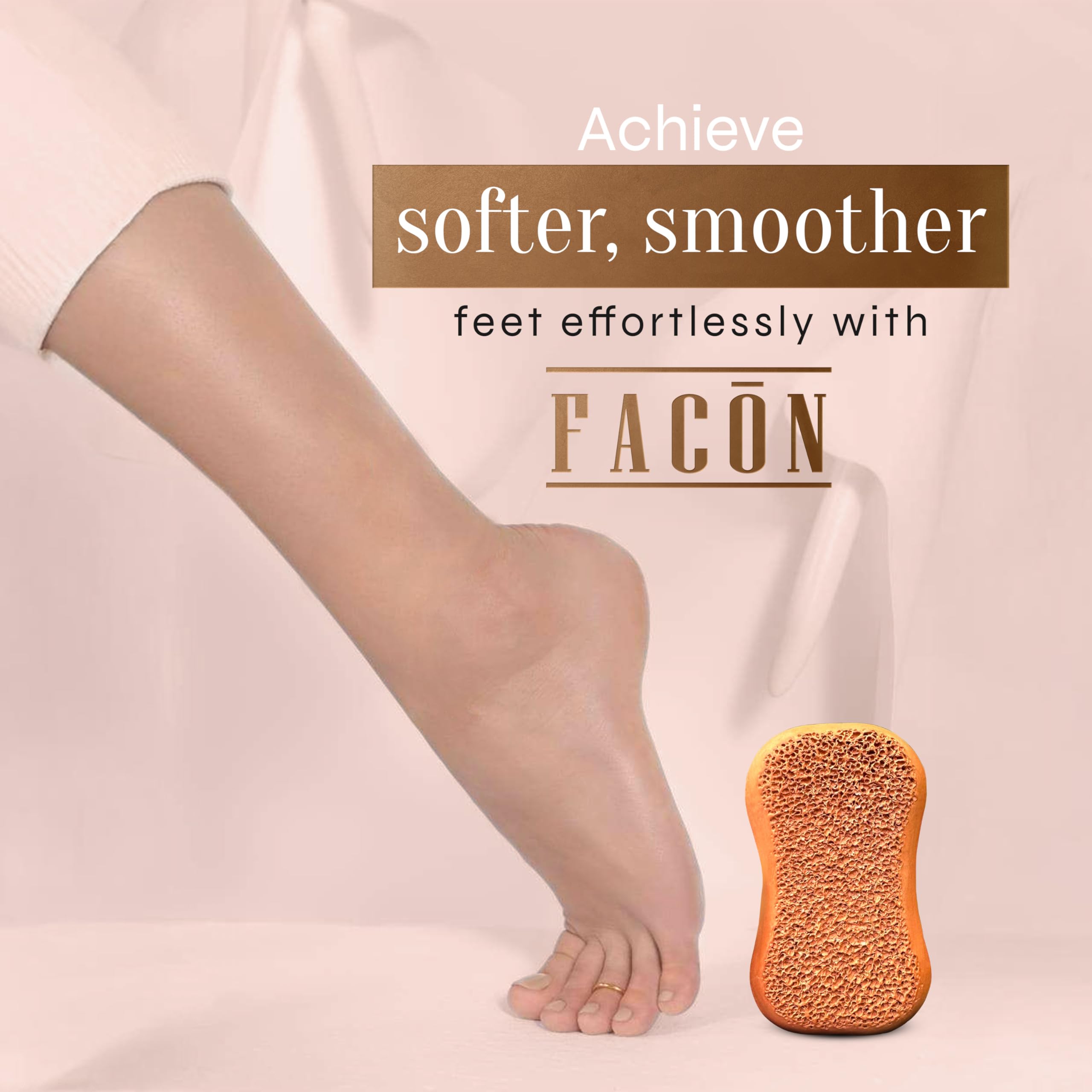 FACON pumice stone gift ready for birthdays and bridal prep.