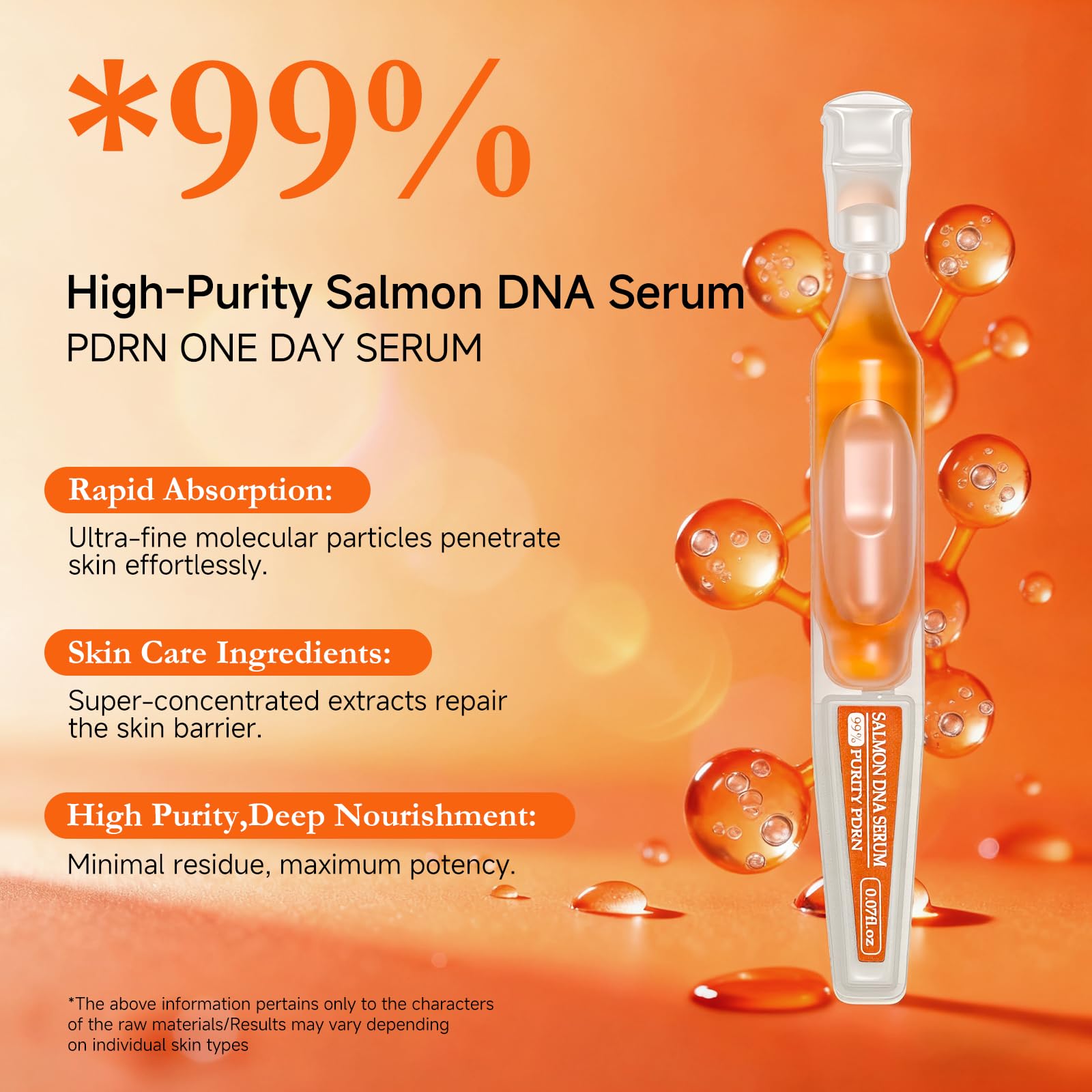 Korean skincare ritual with Faczuryn serum ampoules enhancing glow.