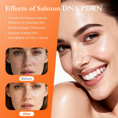 Faczuryn Salmon DNA Serum ampoule being opened; ready for deep hydration.