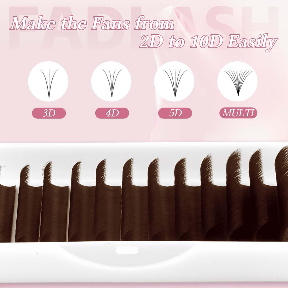 FADLASH premium Korean PBT material for soft, comfortable lashes.