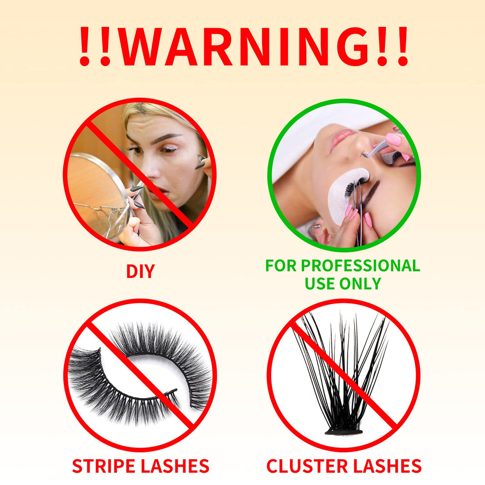 FADLASH 8-weeks retention glue shown with extended lash wear.