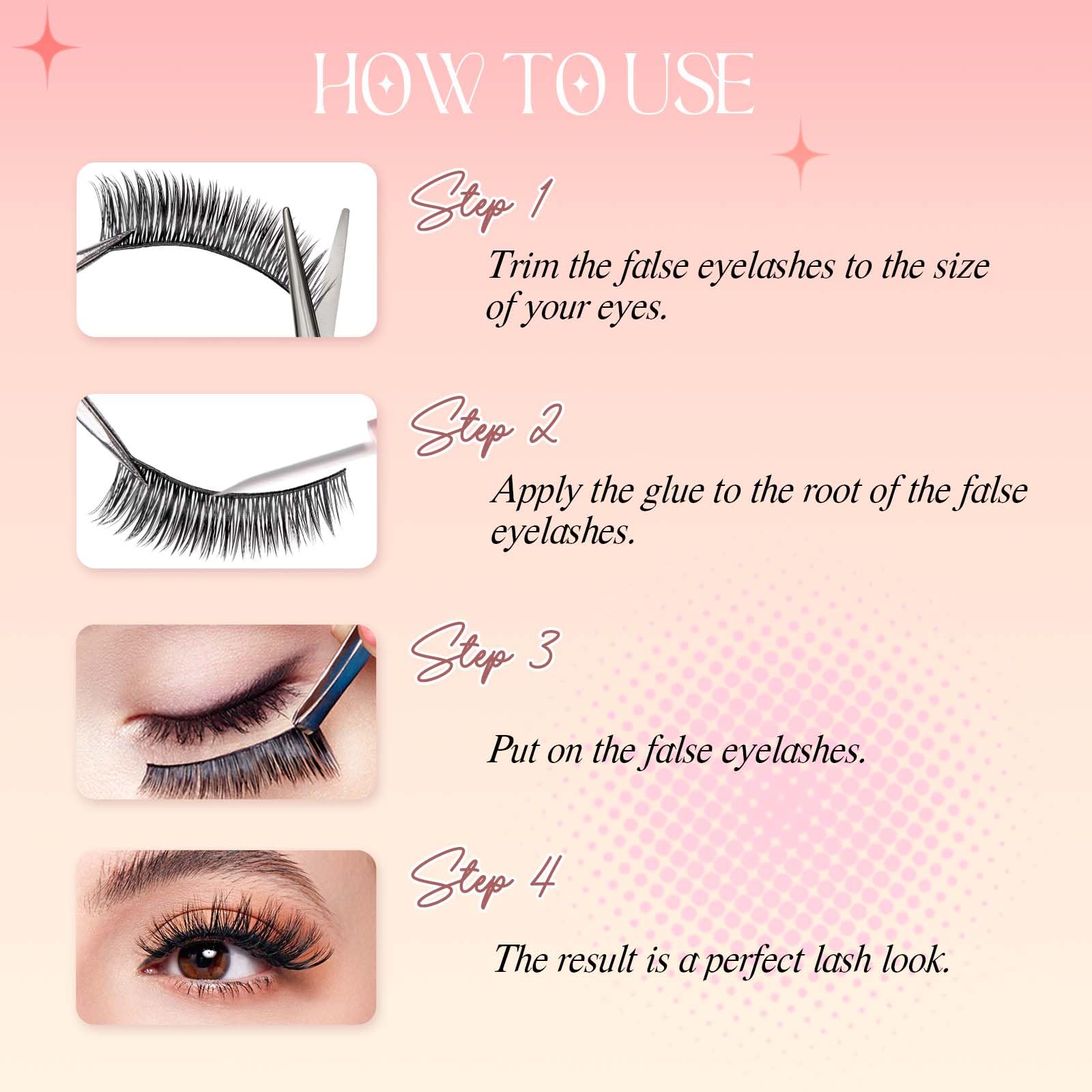 FADLASH Wispy Lashes beginner-friendly design for simple DIY lash styling.