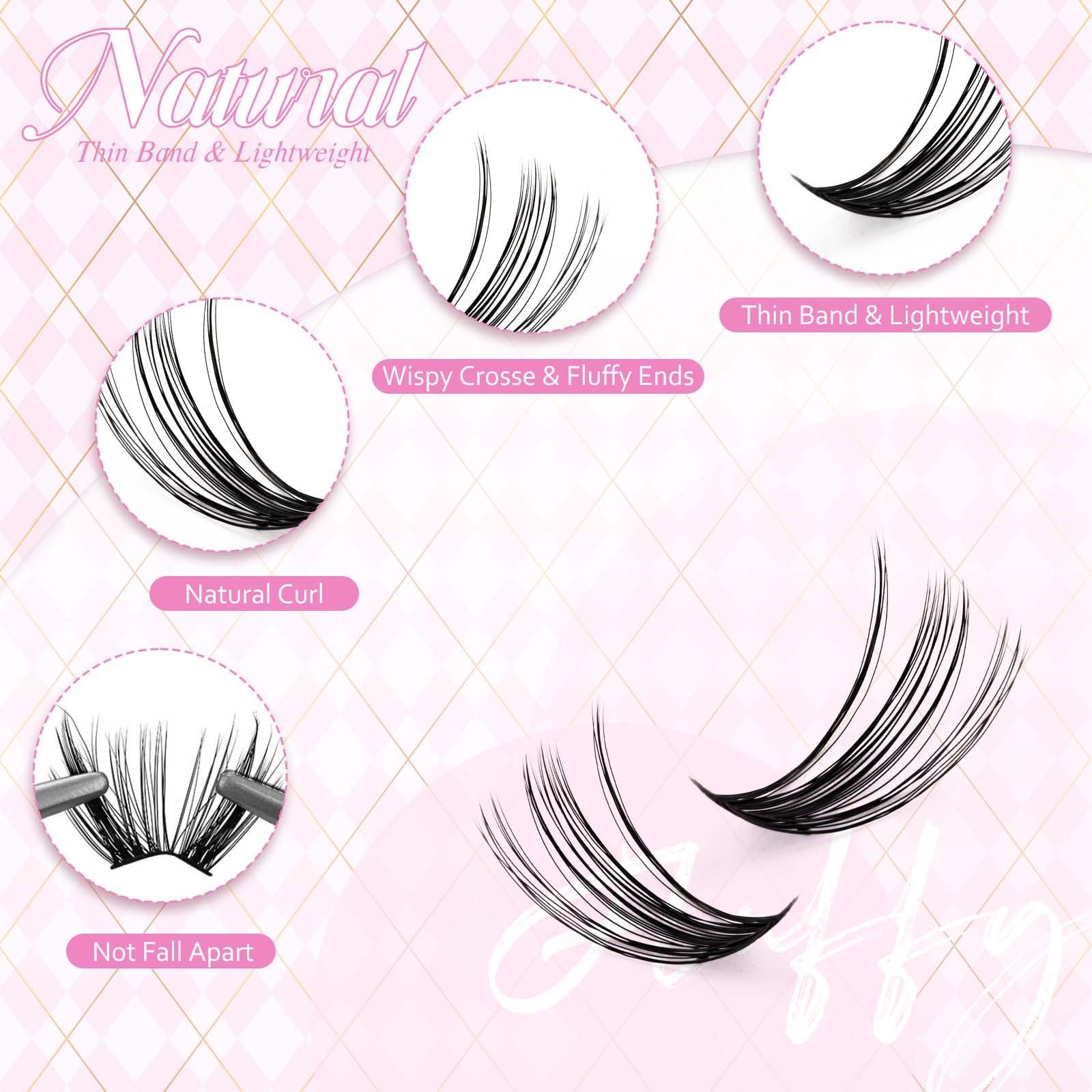 FADLASH bond and seal bottle for durable, fast-drying lash hold.