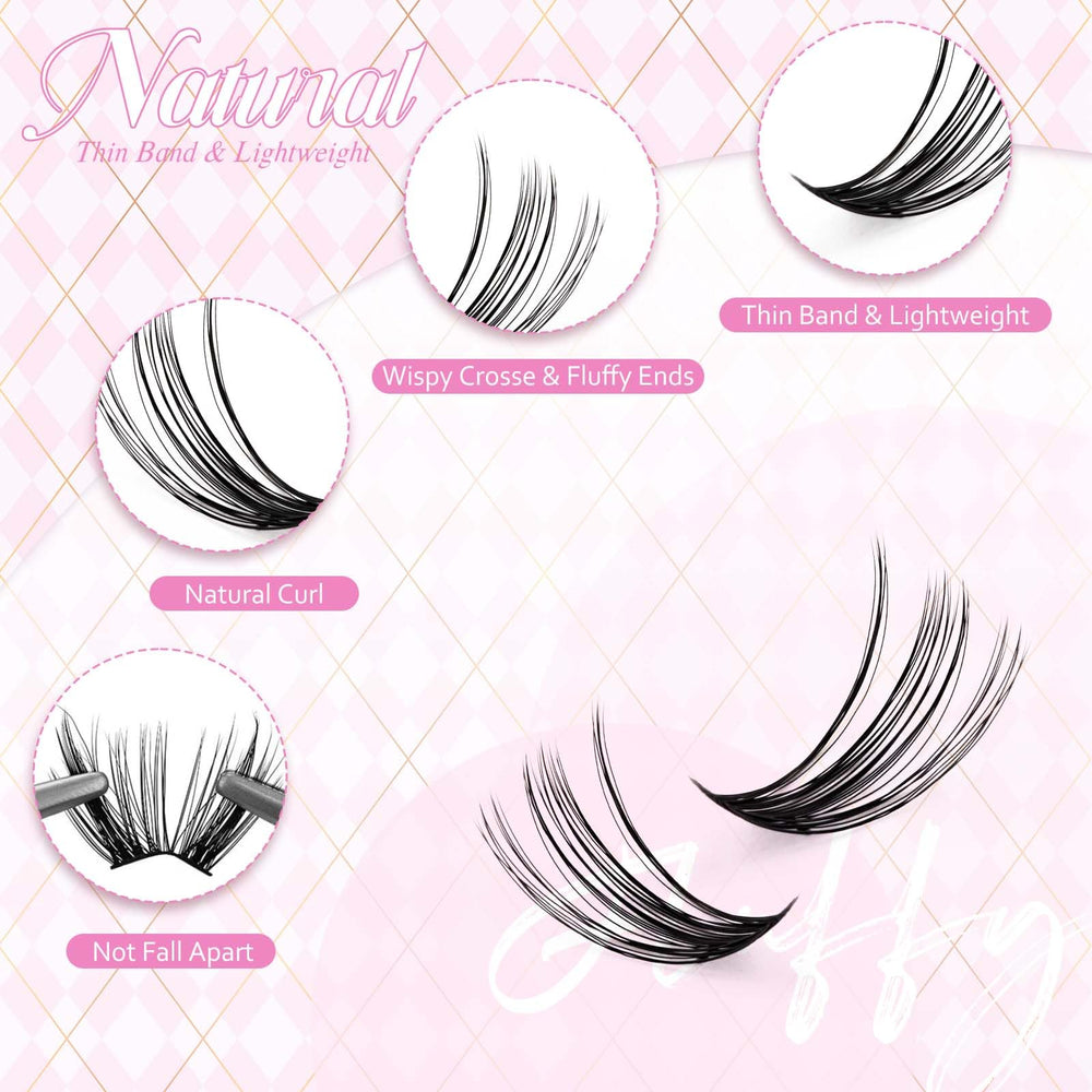 FADLASH bond and seal bottle for durable, fast-drying lash hold.