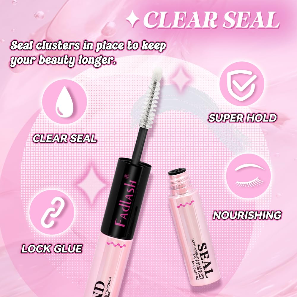 FADLASH Bond and Seal precision application demonstrates controlled adhesive steps.