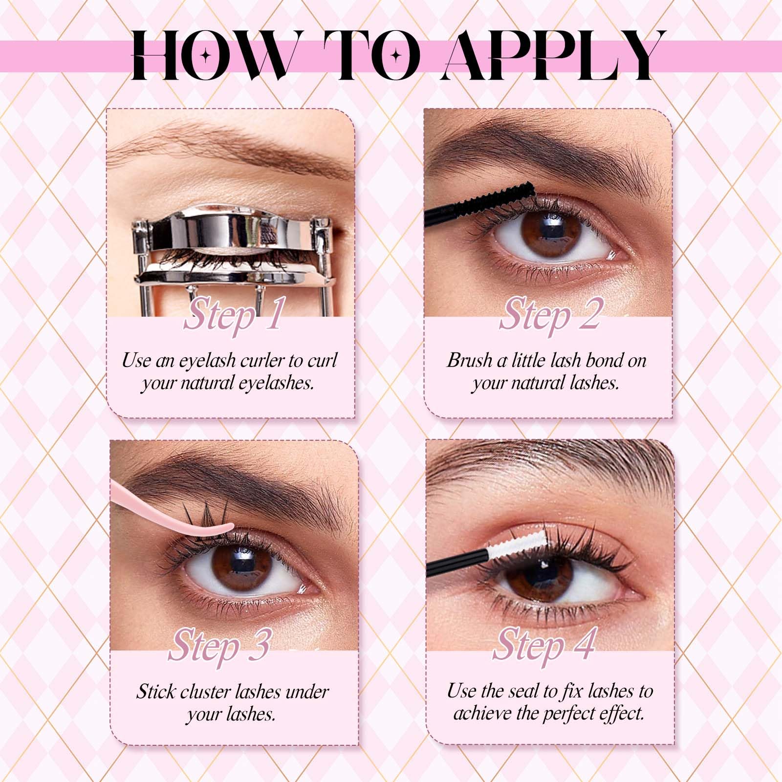 FADLASH cluster lashes kit enables natural-looking volume at home.