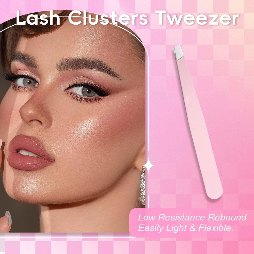 FADLASH D curl cluster lashes designed for dramatic lift
