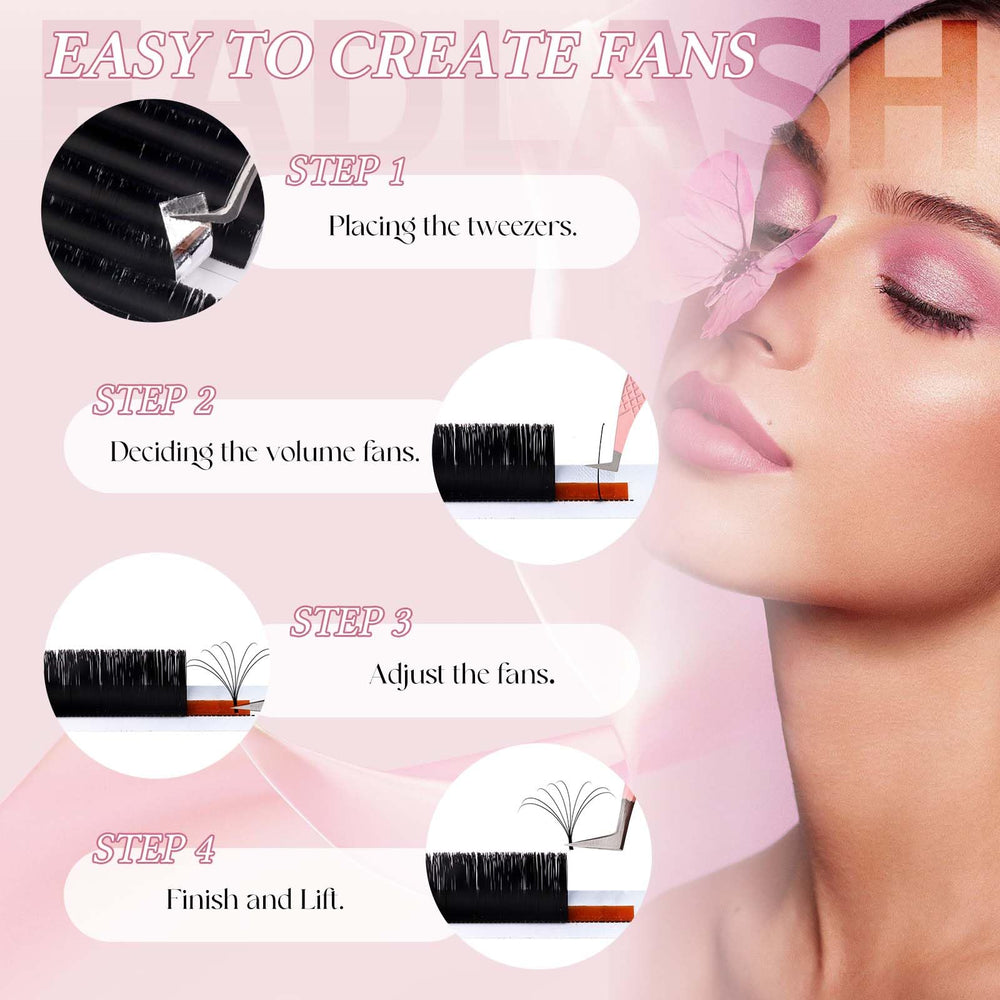 FADLASH dark brown 0-07D foil-strip packs save time.