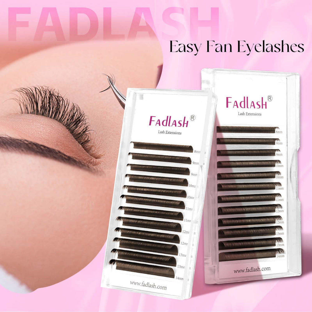 FADLASH dark brown 0-07D builds 2D–10D fan options.