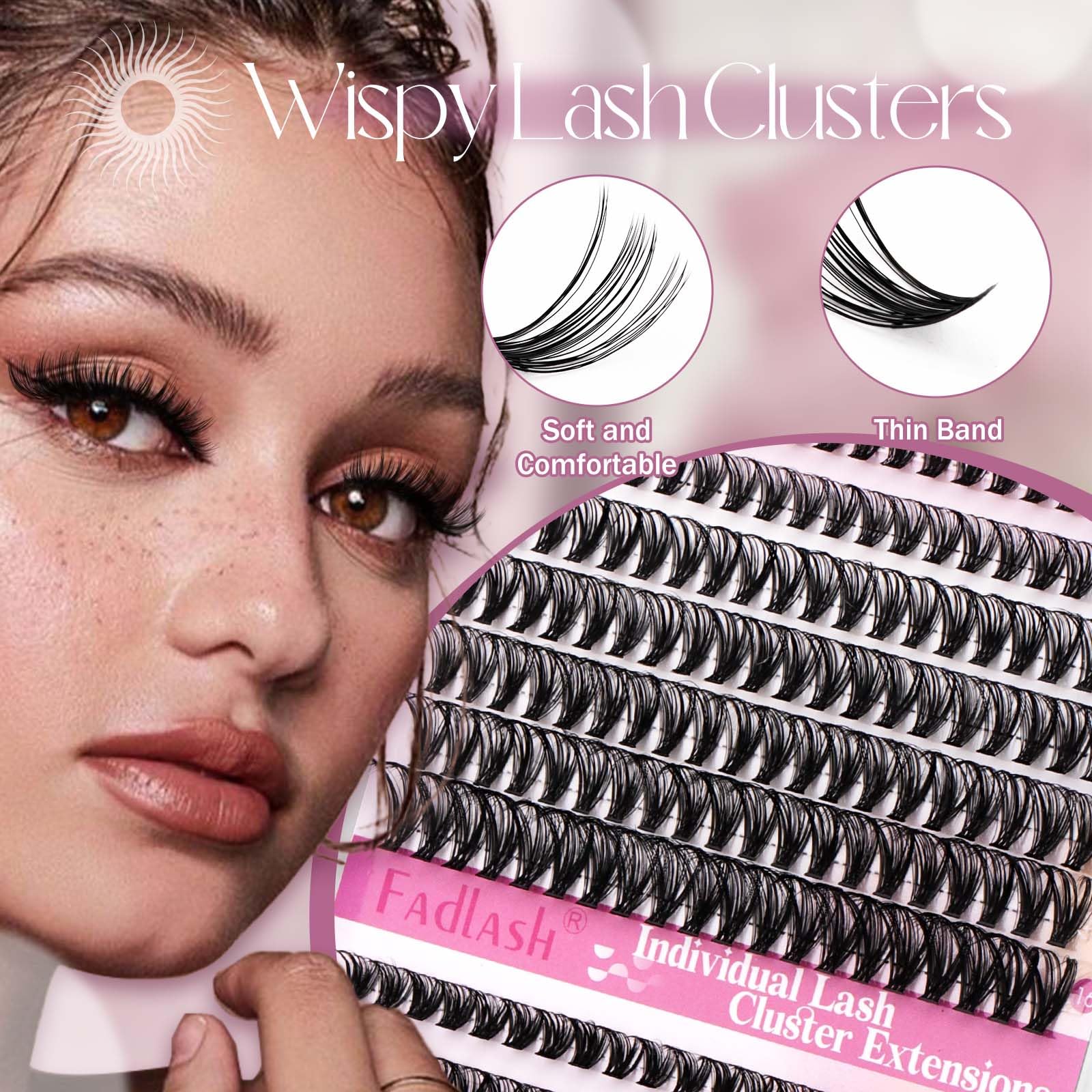 FADLASH lash applicator tool for precise DIY lash placement.