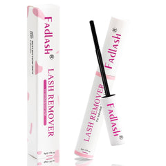 FADLASH lash remover bottle with clear formula for easy glue removal